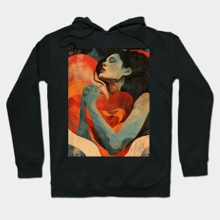 Discover True Romance: Art, Creativity and Connections for Valentine's Day and Lovers' Day Hoodie